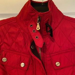 London Fog Red Quilted Jacket